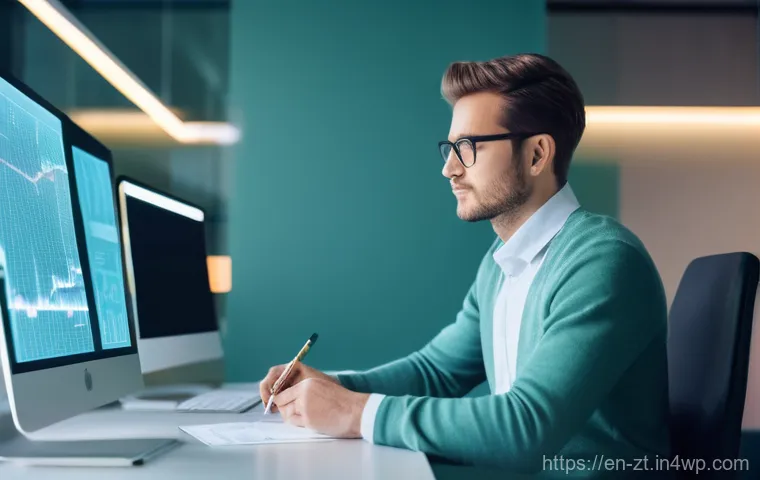 정신적 회복탄력성과 성취 동기 - **Prompt:** A young professional, gender-neutral, in their late 20s to early 30s, sits calmly at a s...