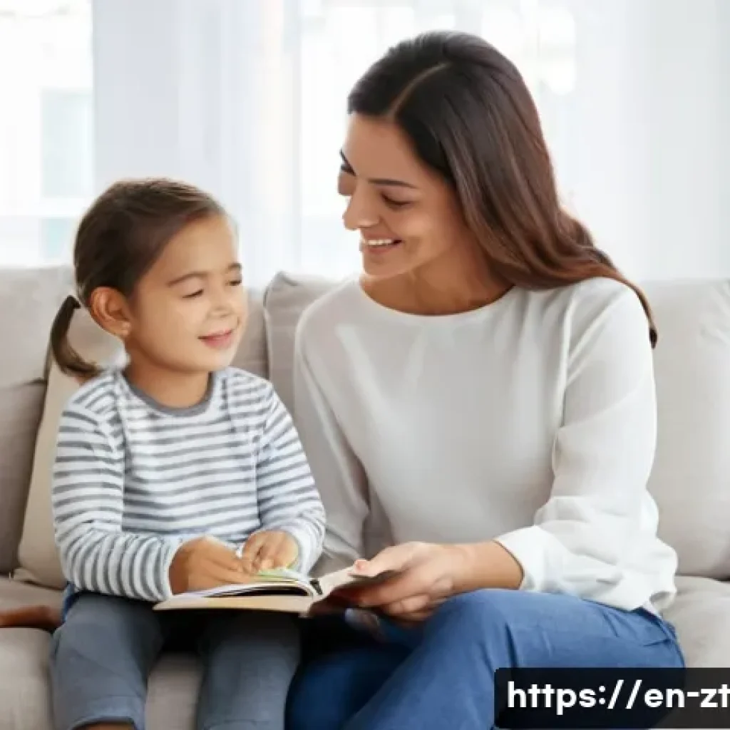 회복탄력성 있는 자녀 양육법 - **Prompt 1: Nurturing Emotional Awareness and Inner Voice**
    "A cozy, sunlit living room with sof...